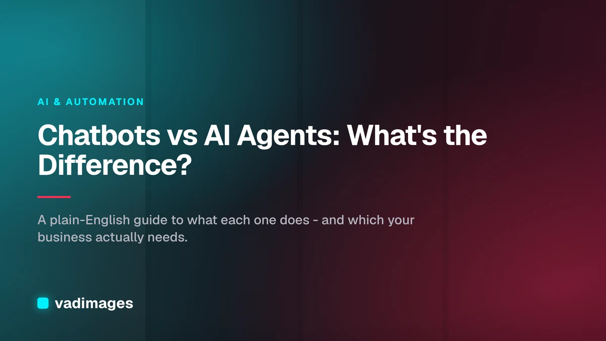 Chatbots vs AI Agents: What's the Difference?