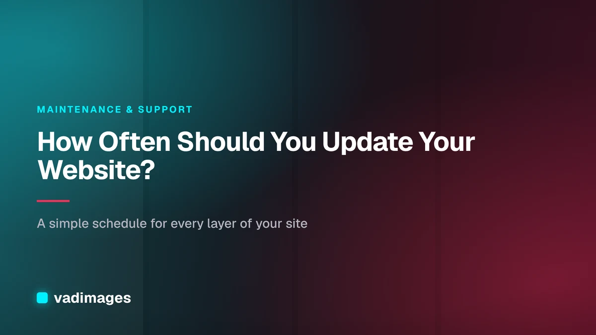 How Often Should You Update Your Website?