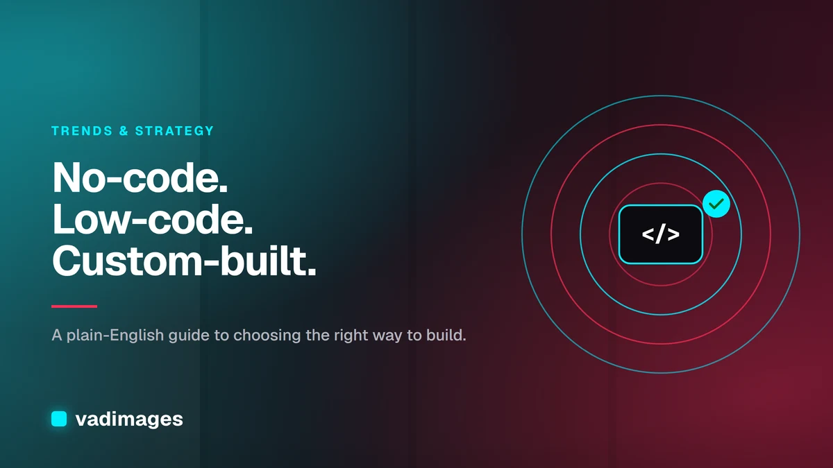 No-Code, Low-Code, and Custom: A Clear Comparison