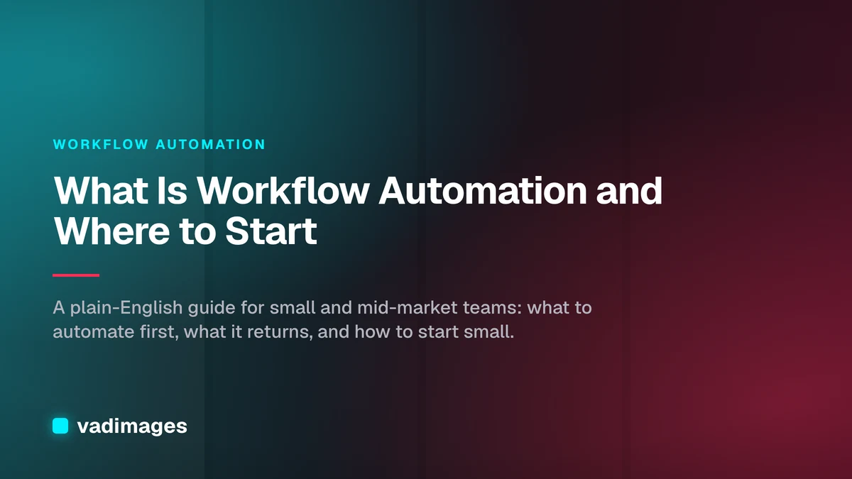 What Is Workflow Automation and Where to Start