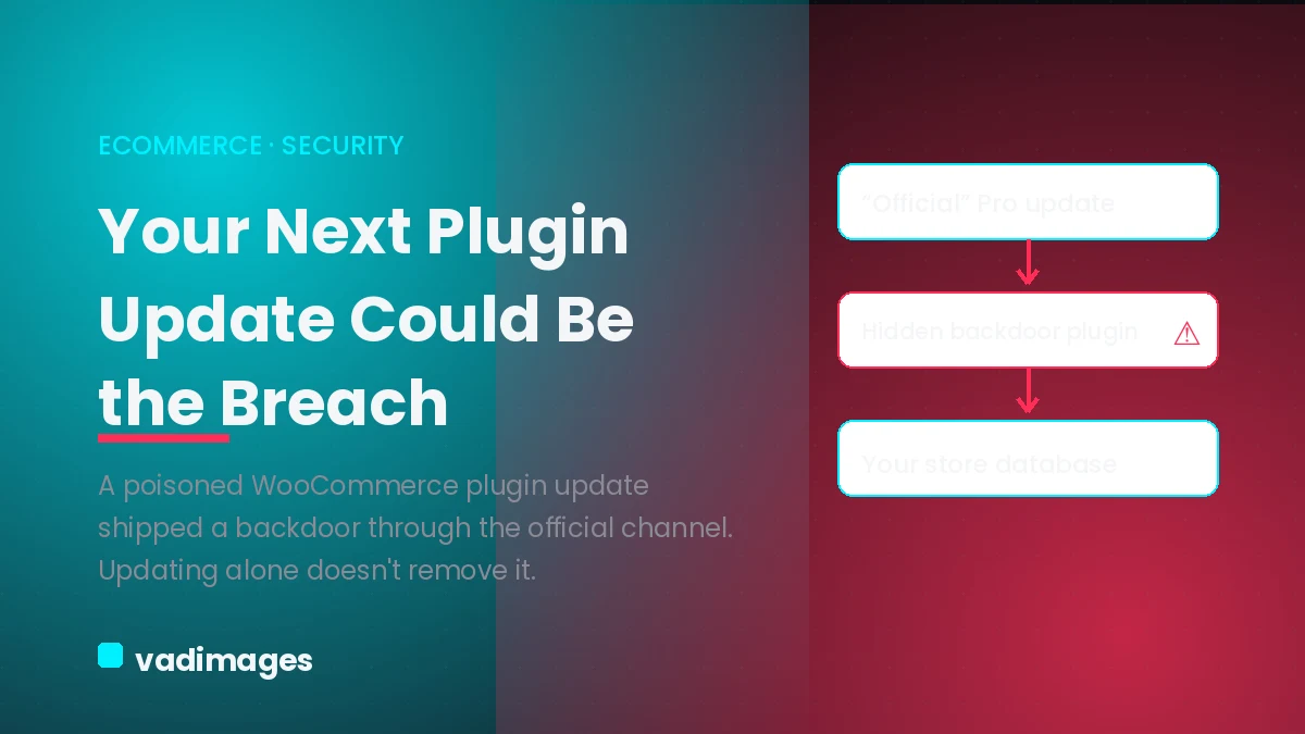 When the Update Is the Attack: The WooCommerce Supply-Chain Backdoor Every US Store Should Check